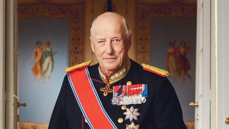 Lenke til artikkel: Kong Harald V er død