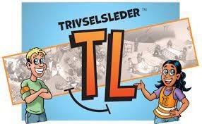 Illustrasjon av to elever som er trivselsleder - Klikk for stort bilde